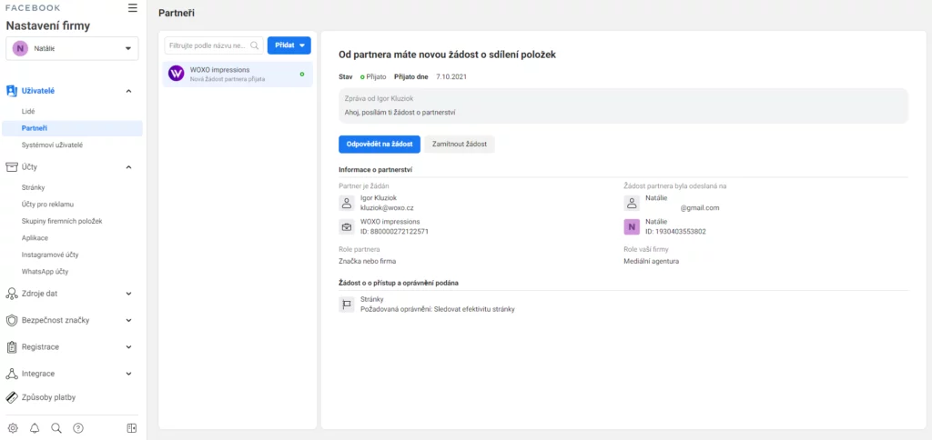 jak na facebook business manager? woxo návod